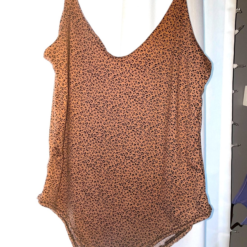 leopard print bodysuit